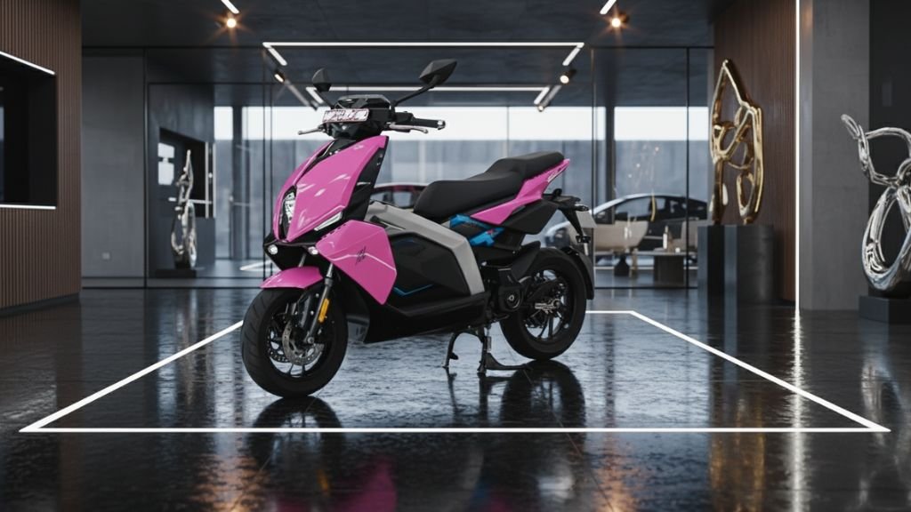 Hero Hybrid Scooter